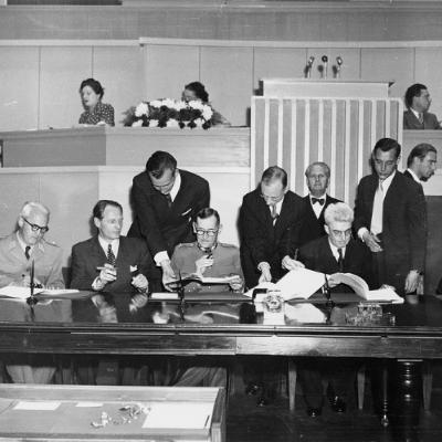 The adoption of the 1949 Geneva Conventions: a humanitarian break and colonial continuity The adoption of the 1949 Geneva Conventions: a humanitarian break and colonial continuity