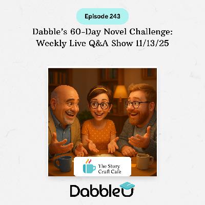 Dabble’s 60-Day Novel Challenge: Weekly Live Q&A Show 11/13/25 | SCC 243