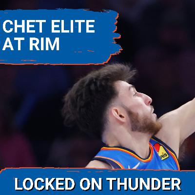 OKC Thunder Take Care of Business vs  Portland | Chet Holmgren ELITE in Paint | SGA Historic