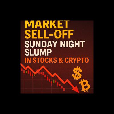 Market Sell-Off Sunday Night Slump in Stocks & Crypto