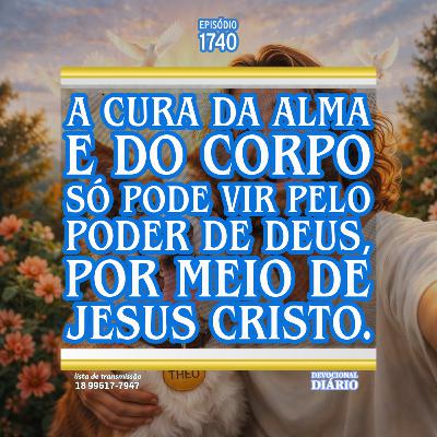 A cura da alma e do corpo só pode vir pelo poder de Deus, por meio de Jesus Cristo. A cura da alma e do corpo só pode vir pelo poder de Deus, por meio de Jesus Cristo.