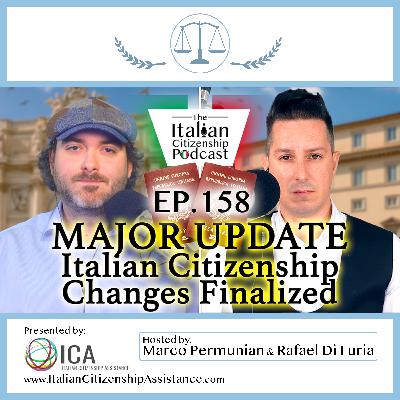 *Major Update* Finalized Changes to the Tajani Emergency Citizenship Decree