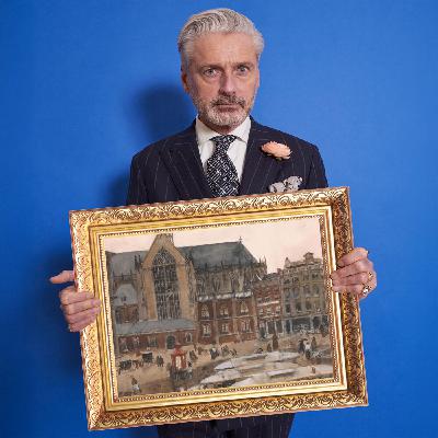#56 - Wat maakt dit schilderij van een geweldig lelijk plein realistischer dan een foto? #56 - Wat maakt dit schilderij van een geweldig lelijk plein realistischer dan een foto?