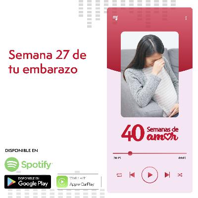 40 Semanas de Amor - Semana 27 de Embarazo