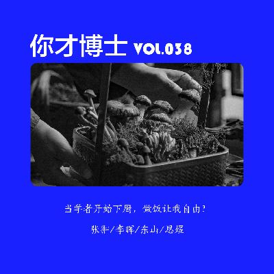 Vol.038当学者开始做饭，如何在朋友圈成为烹饪哲学家-张翀/李晖/东山/思煜