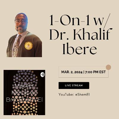 DR. KHALIF IBERE RETURNS: "Dare To Get What You Command To Thrive" DR. KHALIF IBERE RETURNS: "Dare To Get What You Command To Thrive"