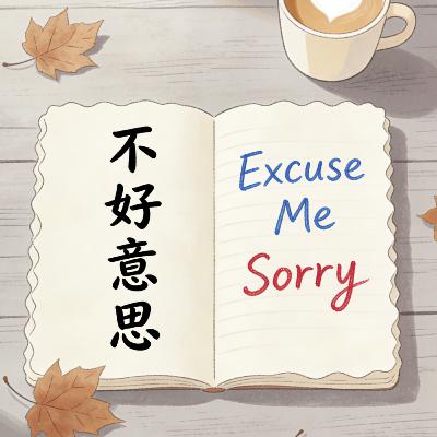 [ Linguistic Bits 15 ] Sorry / Excuse Me 不好意思 | Learn Chinese with Yoyo Mo