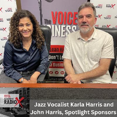 John Harris, Spotlight Sponsors, and Jazz Vocalist Karla Harris