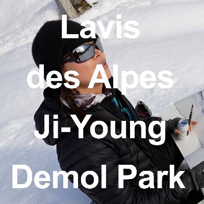 Lavis des Alpes Ji-Young Demol Park culture peinture aquarelle massif du Mont-Blanc Editions Glénat