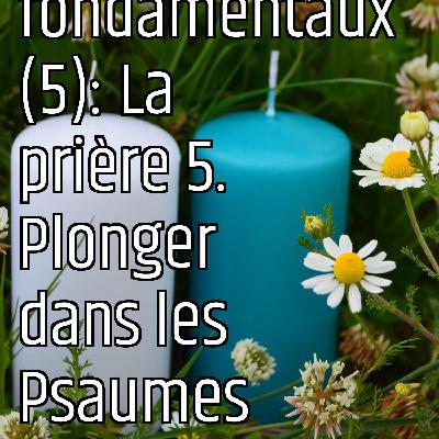 Revenons aux fondamentaux (5): La prière 5. Plonger dans les Psaumes