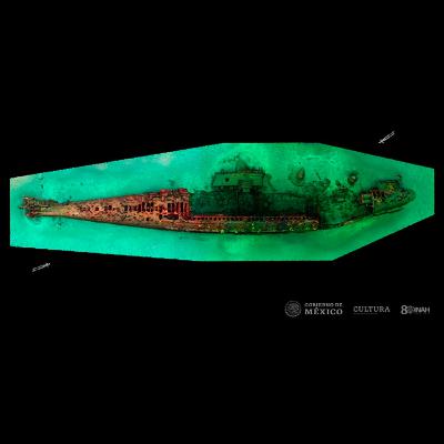 Hallan submarino de la primera Guerra mundial en costas mexicanas
