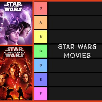 The Tier List Podcast Ep14 - Star Wars Movies