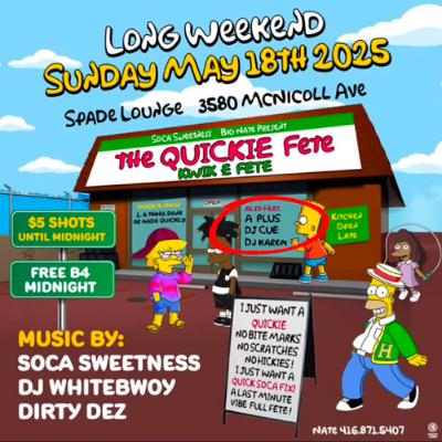 THE QUICKIE FETE II (LIVE AUDIO)(05.18.2025)(FT. DJ SOCA SWEETNESS)(2025 DANCEHALL & SOCA)