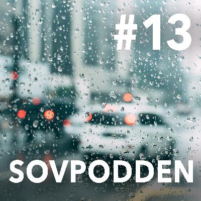 13. Regn på vindrutan under en bilfärd 13. Regn på vindrutan under en bilfärd
