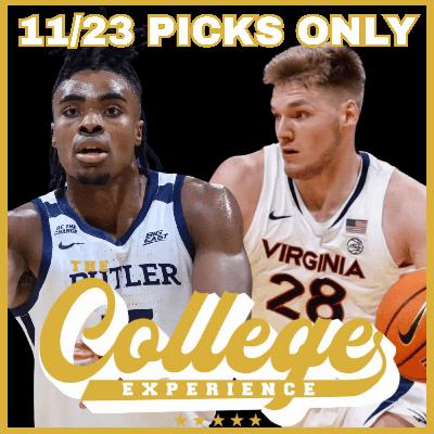 College Basketball PICKS ONLY - Sunday, November 23rd | TCE Trims (Ep. 998)