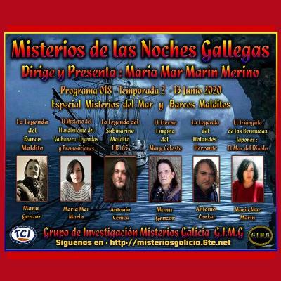 MISTERIOS DE LAS NOCHES GALLEGAS: T2,Ep18: ESPECIAL MISTERIOS DEL MAR Y BARCOS MALDITOS