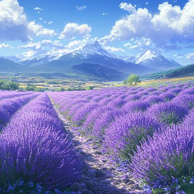 Sleep Story (no ads) with "The Peaceful Journey Through the Lavender Fields of Hokkaido, Japan" - Slumber Stories: Ep. 94