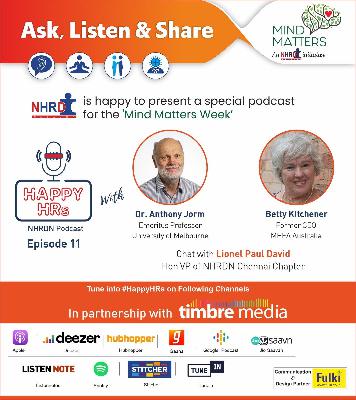 12: Ep 011 - In Conversation with Dr. Anthony Jorm & Prof Betty Kitchener