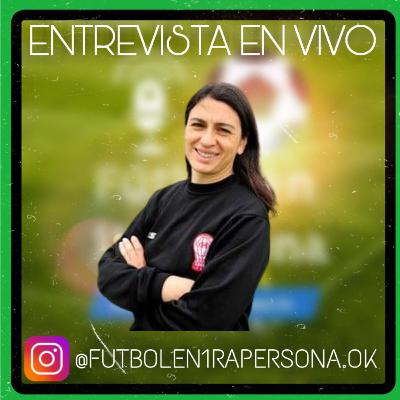 Silvana "Pipi" Peralta en "Fútbol en Primera Persona". Entrevista del 4/11/2020