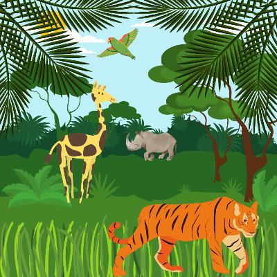 Amigos en la Selva
