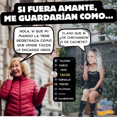 SI FUERA AMANTE ME GUARDARÍAN EN SU CELULAR COMO... SI FUERA AMANTE ME GUARDARÍAN EN SU CELULAR COMO...
