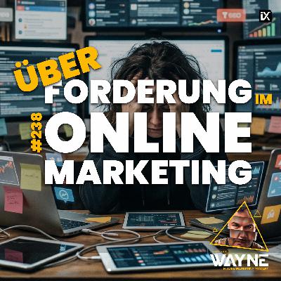 Überforderung im Online Marketing | WAYNE #238 Überforderung im Online Marketing | WAYNE #238