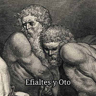 Efialtes y Oto contra el Olimpo