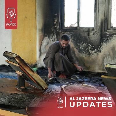 Israeli settlers torch mosque in West Bank, Teachers protest in Mexico Israeli settlers torch mosque in West Bank, Teachers protest in Mexico