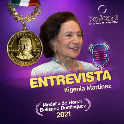 Entrevista a la senadora Ifigenia Martínez