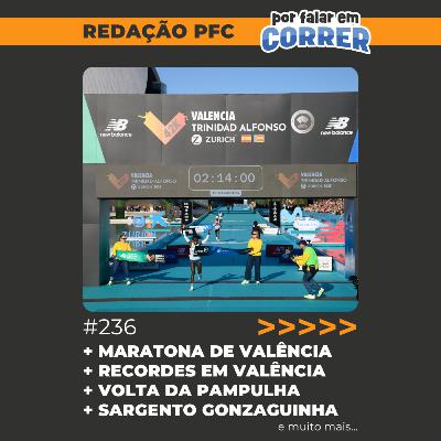 Redação PFC 236 - Recordes na Maratona de Valência, Volta da Pampulha e 58ª Sargento Gonzaguinha Redação PFC 236 - Recordes na Maratona de Valência, Volta da Pampulha e 58ª Sargento Gonzaguinha