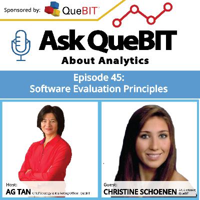 Episode 45: Software Evaluation Principles Episode 45: Software Evaluation Principles