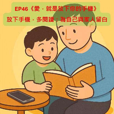 EP46《愛,就是放下你的手機》|【生活點滴】放下手機,多閱讀:為自己與家人留白 EP46《愛,就是放下你的手機》|【生活點滴】放下手機,多閱讀:為自己與家人留白