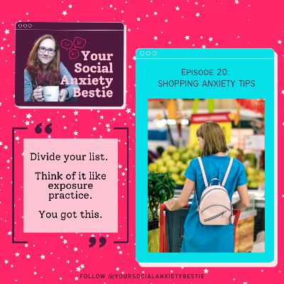 #20. Shopping tips for social anxiety #20. Shopping tips for social anxiety