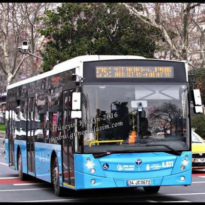 ASMR Public Transportation in Istanbul | 42T - ÖHO | Temsa Avenue LF | Short Ride | Cummins