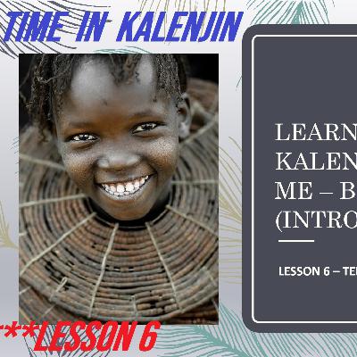 Telling Time in Kalenjin (Book 1 Lesson 6) Telling Time in Kalenjin (Book 1 Lesson 6)
