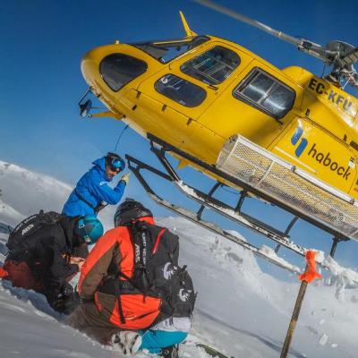 Heliski és el que és si tu vols. Sergi Gasa a l'antenna amb gorrocòpter
