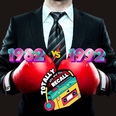 Billboard Hot 100; 1982 vs 1992