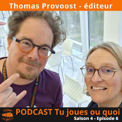 Thomas Provoost, éditeur au Zénith Thomas Provoost, éditeur au Zénith