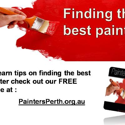 Episode 1-Perth House Painter Tips on Finding the Best Painter In Perth