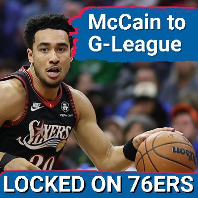 Sixers send Jared McCain DOWN, Joel Embiid to miss Pistons Rematch - Locked On Philadelphia 76ers