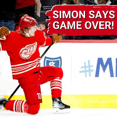 SIMON SAYS GAME OVER — Edvinsson's OT goal clinches season series against Maple Leafs SIMON SAYS GAME OVER — Edvinsson's OT goal clinches season series against Maple Leafs