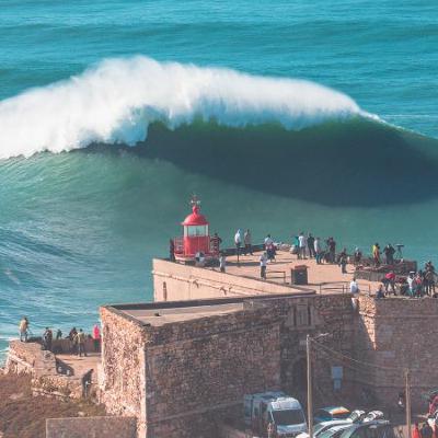 G-MAC on the 'Best Day Ever At Nazaré'