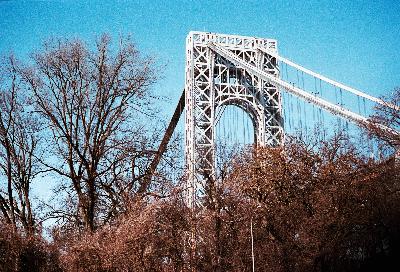 SantaColor 100: From Aerial Surveillance to Art – A Winter's Bike Ride to the George Washington Bridge