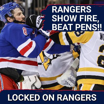 Rangers show some fire, rally for AWESOME comeback win over Penguins! Mika Zibanejad to MSG rafters? Rangers show some fire, rally for AWESOME comeback win over Penguins! Mika Zibanejad to MSG rafters?
