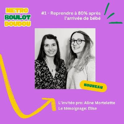 #1 - Aline et Elise - Reprendre à 80% après l'arrivée de bébé.