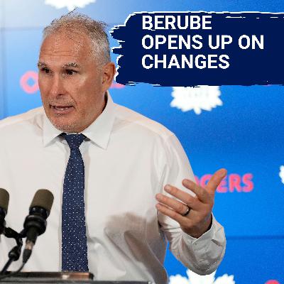 Berube shares insight on Leafs' changes, does Matthews or Marner have more pressure?