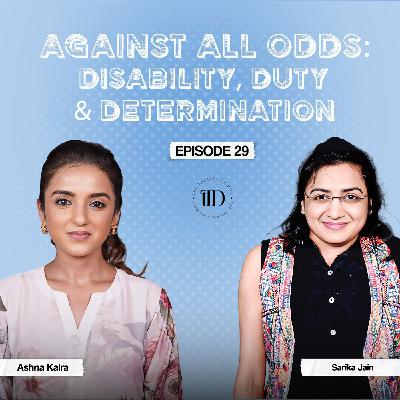 Rising Beyond Limits: Sarika Jain’s Inspiring Journey from Disability to IRS Officer | Ep 29 Rising Beyond Limits: Sarika Jain’s Inspiring Journey from Disability to IRS Officer | Ep 29