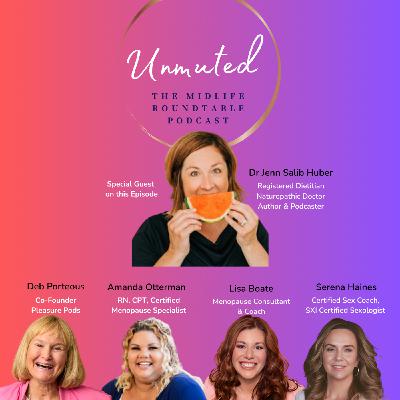 Unmuted Ep. 3 | Redefining Midlife: Menopause, Body Trust & Intuitive Eating w/ Dr. Jenn Salib Huber Unmuted Ep. 3 | Redefining Midlife: Menopause, Body Trust & Intuitive Eating w/ Dr. Jenn Salib Huber