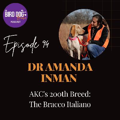Episode 094: AKC's 200th Breed, The Bracco Italiano w/Dr Amanda Inman Episode 094: AKC's 200th Breed, The Bracco Italiano w/Dr Amanda Inman