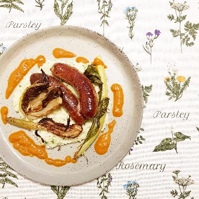 #44 Keto Bangers & Mash. #44 Keto Bangers & Mash.